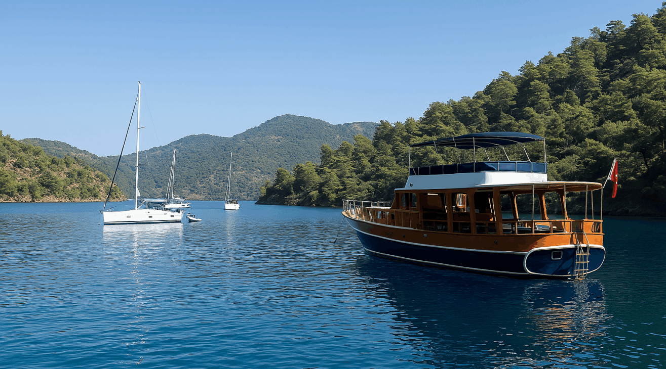 Göcekte Kaptanlı ve Kaptansız Tekne Kiralama