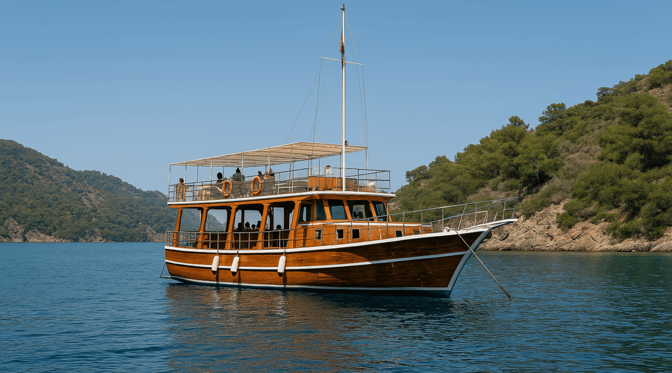 Göcekte Günübirlik Tekne Turları