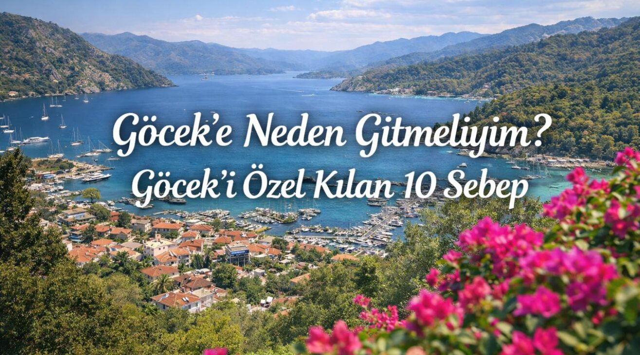 Göcek’e Neden Gitmeliyim? Göcek’i Özel Kılan 10 Sebep
