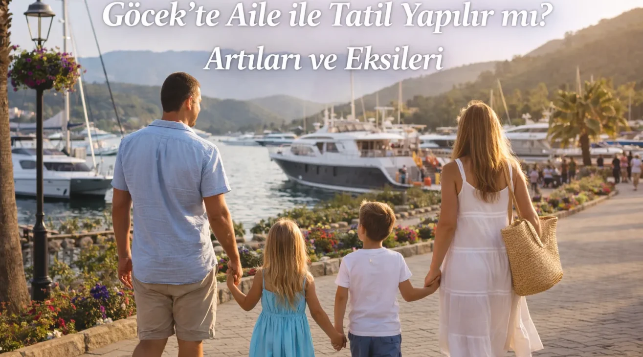 Göcek’te Aile ile Tatil Yapılır mı? Artıları ve Eksileri