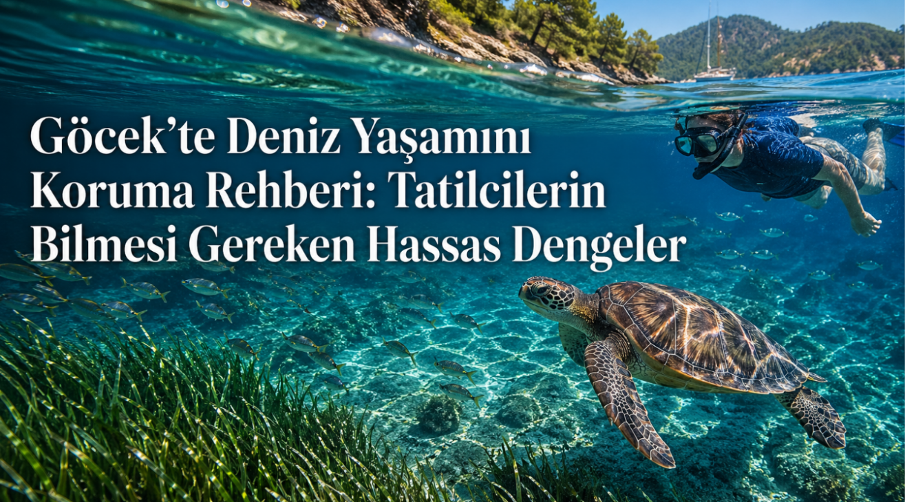 Göcek’te Deniz Yaşamını Koruma Rehberi: Tatilcilerin Bilmesi Gereken Hassas Dengeler