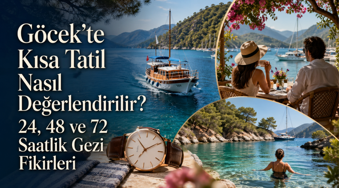 Göcek’te Kısa Tatil Nasıl Değerlendirilir?